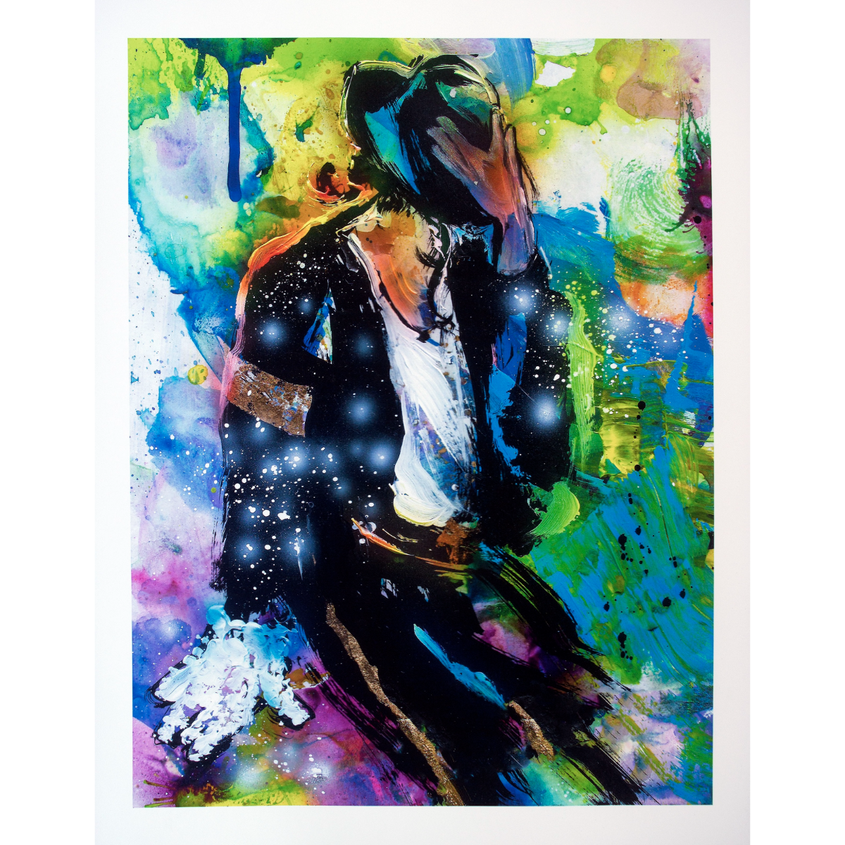 Michael Jackson x Nate Giorgio Collection: In Concert Palette Study