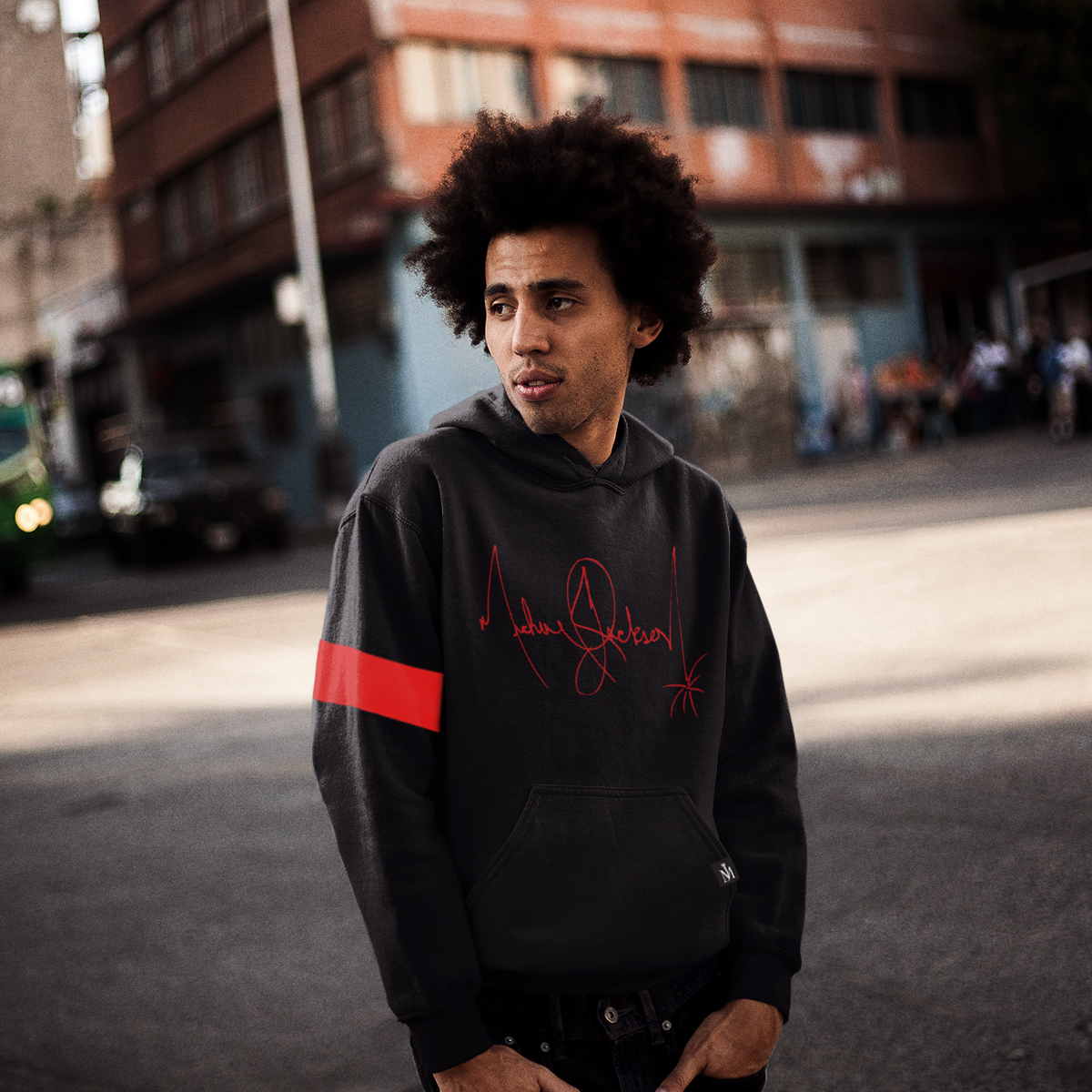 Michael Jackson Signature Black Hoodie