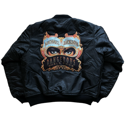 Michael Jackson Dangerous World Tour Flight Jacket