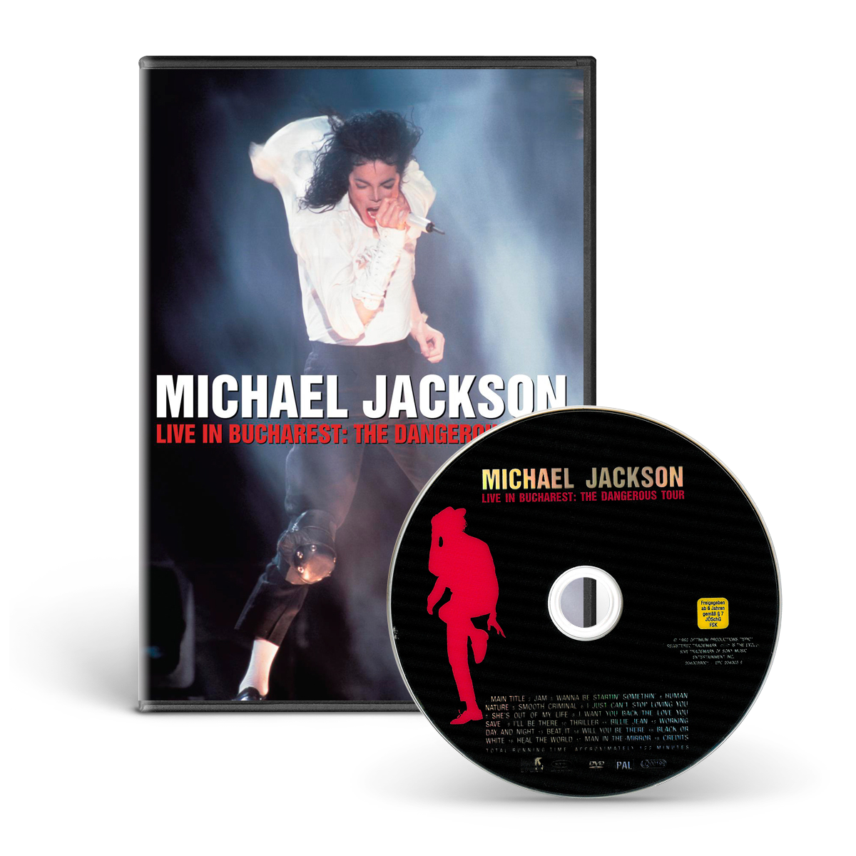 Live In Concert In Bucharest: The Dangerous Tour DVD