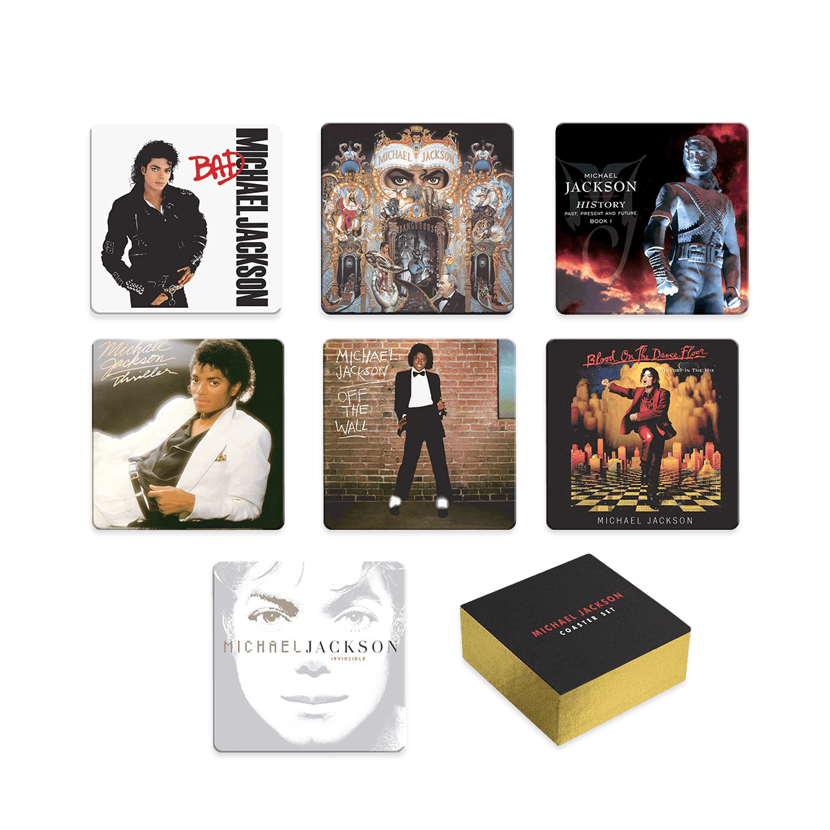 Album Coaster Set